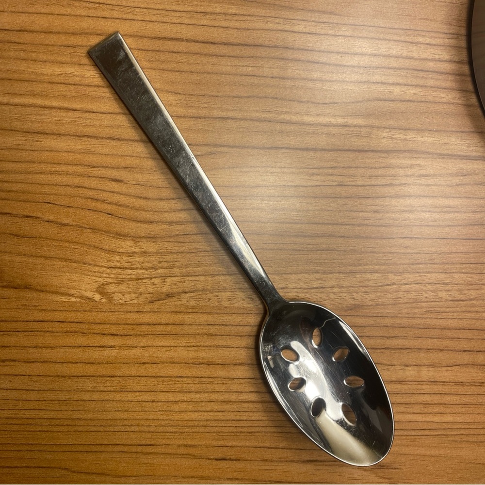 Dansk “Meridian” 18/10 Stainless‎ Steel Slotted Serving Spoon Utensil 2006-2007